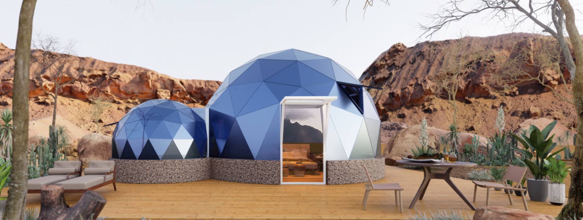 榕城区球形智能光伏玻璃星空房